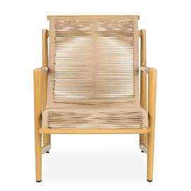 Outdoor rattan armchair Dolet