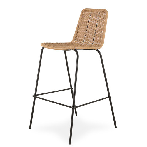 Outdoor bar stool Balliste natural