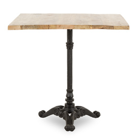 Square table Leslie natural