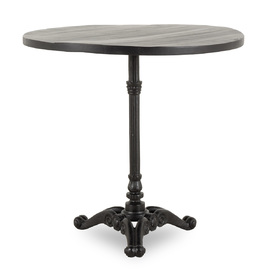 Round table Leslie black