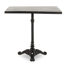 Square table Leslie black