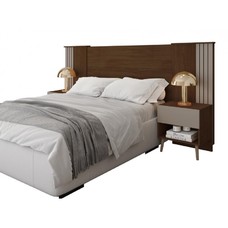 Cabecero PROXIMUS, extensible, 2 mesillas de noche, MDP habana - fendi