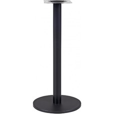 Base de mesa BOHEME, alta, negra, 43 cms de diámetro, altura 110 cms