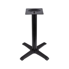 Base de mesa CARIBE, negra, base de 56 x 56 cms, altura 72 cms