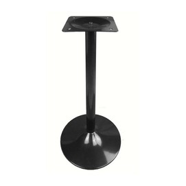 Base de mesa CRISS, alta, negra, base de 45 cms de diámetro, altura 110 cms