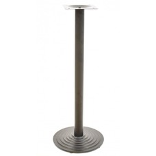 Base de mesa EBRO, alta, negra, 43 cms de diámetro, altura 110 cms