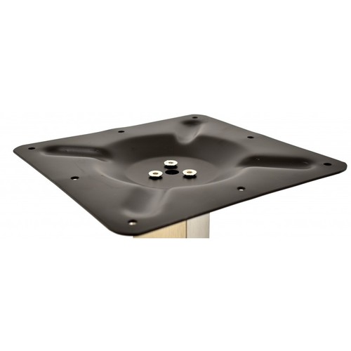 Base de mesa IPANEMA, acero inoxidable, base de 45 x 45 cms, altura 72 cms