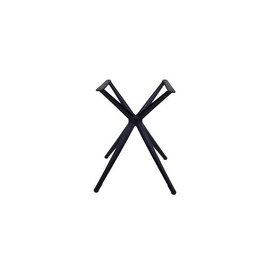 Base de mesa OASIS, resina negra , altura 72 cms