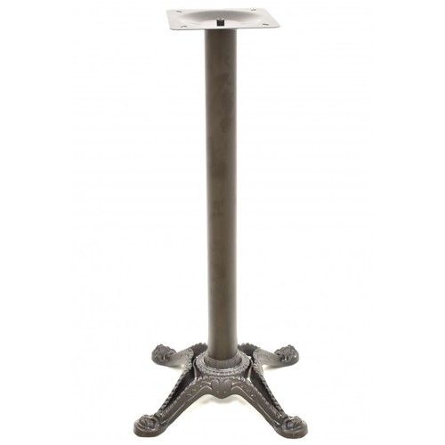 Base de mesa RÓDANO, alta, negra, base de 58 x 58 cms, altura 115 cms