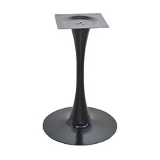 Base de mesa TULIP ( TO ), negra, base de 50 cms de diámetro, altura 70 cms