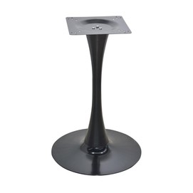 Base de mesa TULIP ( TO ), negra, base de 50 cms de diámetro, altura 70 cms