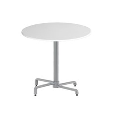 Mesa BAHIA, abatible, plata, base de 72 cms y tapa 60 cms. Color a elegir