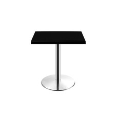 Mesa BENAMARA, acero inoxidable, base de 72 cms y tapa 70x70 cms. Color a elegir