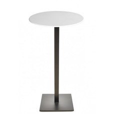 Mesa BEVERLY, alta, base de 110 cms y tapa de 60 cms. Color a elegir