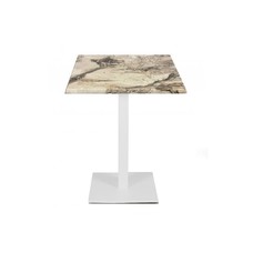 Mesa BEVERLY, base de 72 cms y tapa de 70x70 cms. Color a elegir