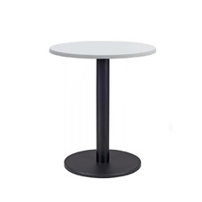 Mesa BOHEME, negra, base de 72 cms y tapa de 60 cms. Color a elegir