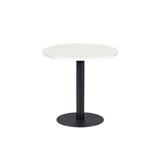 Mesa BOMBAY, negra, base de 72 cms y tapa de 80 cms. Color a elegir