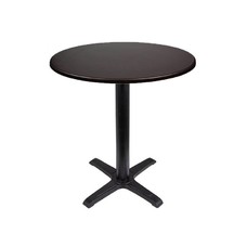 Mesa CARIBE, negra, base de 72 cms y tapa de 70 cms. Color a elegir
