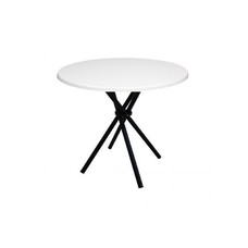Mesa CLEO, negra, base de 75 cms y tapa de 70 cms. Color a elegir