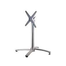 Mesa GUADIARO, aluminio, 4 brazos, base de 72 cms y tapa 60 cms. Color a elegir