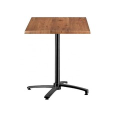 Mesa GUADIARO, aluminio, 4 brazos, base de 72 cms y tapa 70x70 cms. Color a elegir