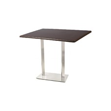 Mesa IPANEMA, alta, acero inoxidable, tapa 120 x 80 cms. Color a elegir