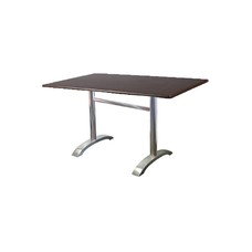 Mesa MILAN, aluminio, tapa 110 x 70 cms. Color a elegir