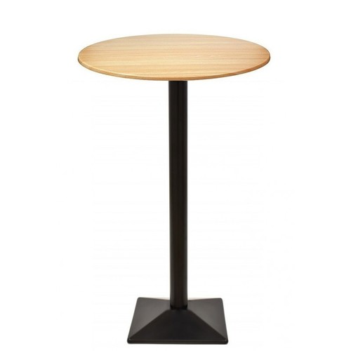 Mesa SOHO, alta, negra, base de 110 cms y tapa de 60 cms. Color a elegir