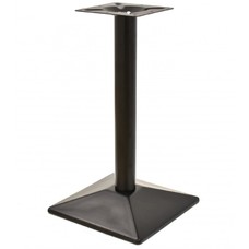 Mesa SOHO, negra, base de 72 cms y tapa de 60x60 cms. Color a elegir