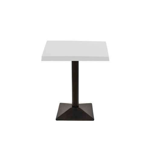 Mesa SOHO, negra, base de 72 cms y tapa de 70x70 cms. Color a elegir