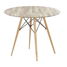 Mesa STAR, madera, base de 71 cms y tapa de 60 cms. Color a elegir