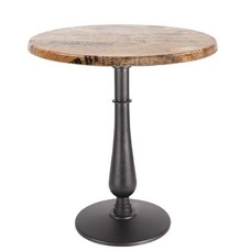 Mesa TÁMESIS, negra, base de 72 cms y tapa de 60 cms. Color a elegir