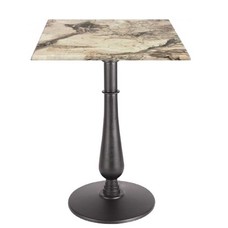 Mesa TÁMESIS, negra, base de 72 cms y tapa de 70x70 cms. Color a elegir