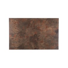Tablero de mesa Werzalit-Sm, MARRÓN ÓXIDO 223, 110 x 70 cms