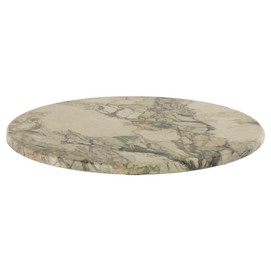 Tablero de mesa Werzalit SM, MARBLE ALMERIA 209, 60 cms de diámetro*.