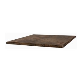 Tablero de mesa Werzalit SM, MARRÓN ÓXIDO 223, 70 x 70 cms*