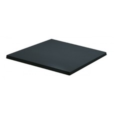 Tablero de mesa Werzalit SM, NEGRO 55, 70 x 70 cms*