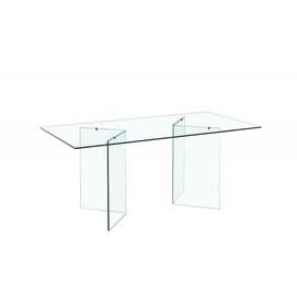 Mesa OTISH, cristal 180x90 cms