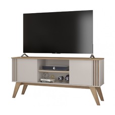 Mueble TV VITTA, blanco roto y cedro, 150 cms. Mueble TV VITTA, blanco roto y cedro, 150 cms.