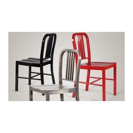 Silla NAO, acero, roja