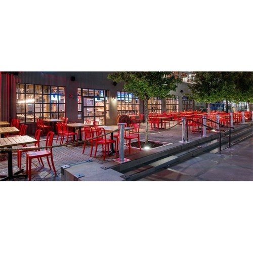 Silla NAO, acero, roja