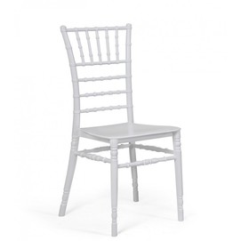Silla CHIAVARI NEW, apilable, polipropileno blanco