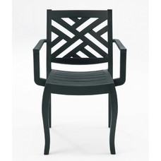 Sillón JACARANDA, apilable, polipropileno antracita