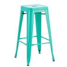Taburete TOL EK LIMITED, acero, verde agua