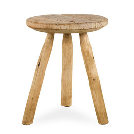 Low stool Nikko off-white