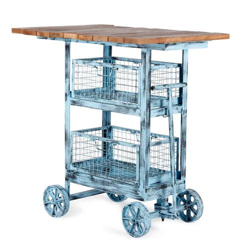 Industrial style carts Dacota