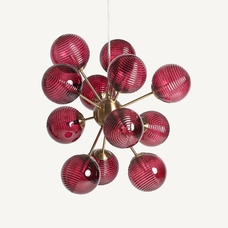 LÁMPARA DE COLGAR RUBRA