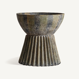 MACETERO PLISSÉ STONE