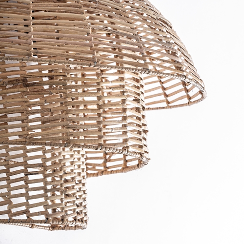 APLIQUE PLISSÉ RATTAN
