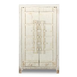 Wabi-sabi cabinet Lilos white